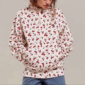 RARE Champion x HVN Cherry Reverse Weave Hoodie